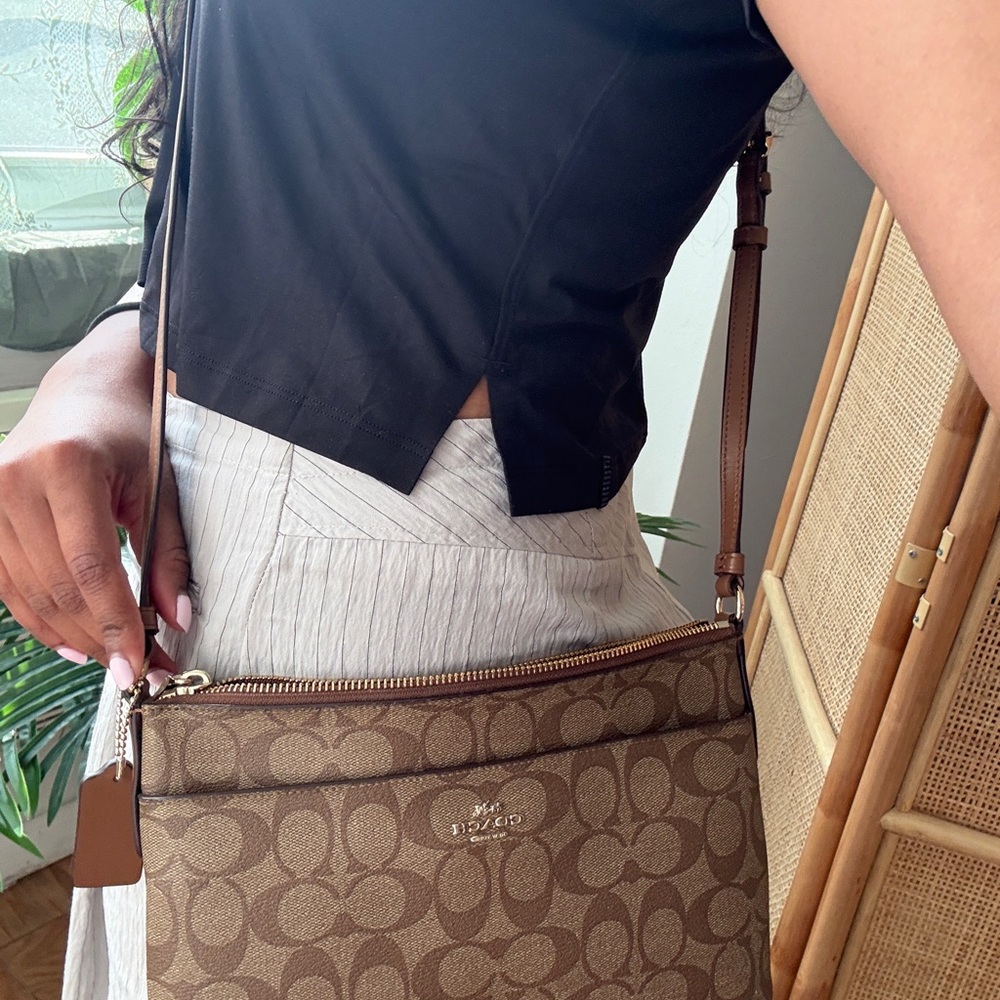 Coach Brown Crossbody Bag